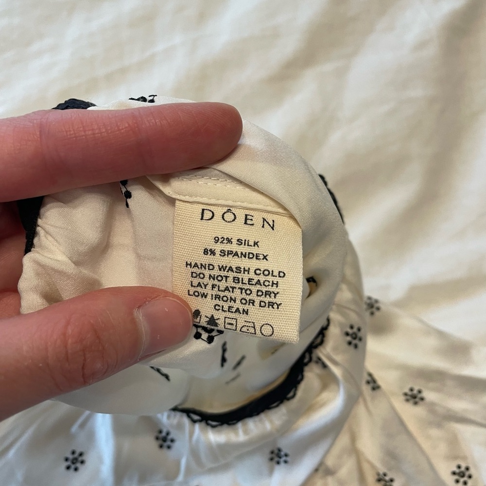 NWOT Dôen Marilyn Short in Sea Salt - Picture 6 of 7